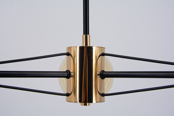 Żyrandol Elem Raul 8047/3 BL TR