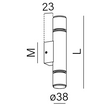 AQform 71253-M930-WB-00-12 Pet up&down Kinkiet