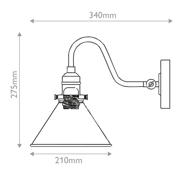 Kinkiet Elstead Lighting PV1-AB-MB