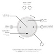 Lampa Wisząca Zuma Line Pure E-infinity 003902-035357