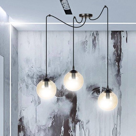 Zwis GIGI 3 BL MIODOWY czarny (938/3) - Emibig