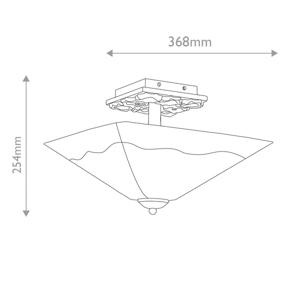 Lampa Wisząca Elstead Lighting STAR-F-S-DG
