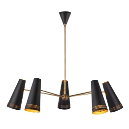 Lampa Wisząca Alora Mood Qn-Brickell5-Mbhl