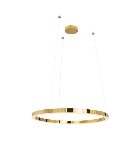 Lampa wisząca złota MaxLight P0370D Luxury 110 cm