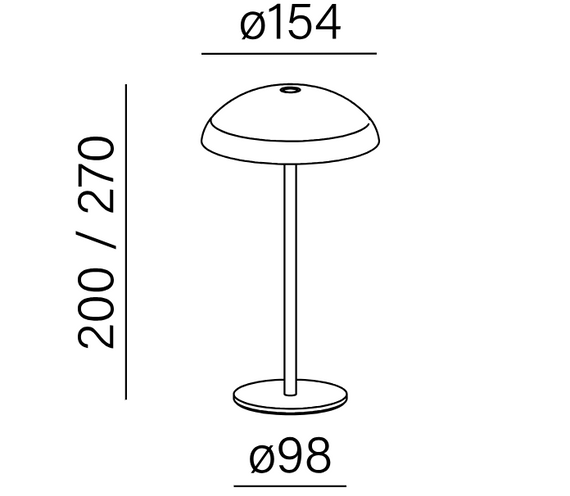  AQform Mroom Lampa stołowa 26576-M930-D9-TD-82