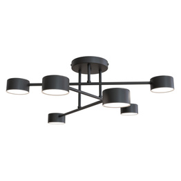 Plafon Emibig Halo 6 Black (1355/6)
