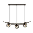 Wisząca lampa AURA 3 BL GRAFIT czarny (1300/3) - Emibig