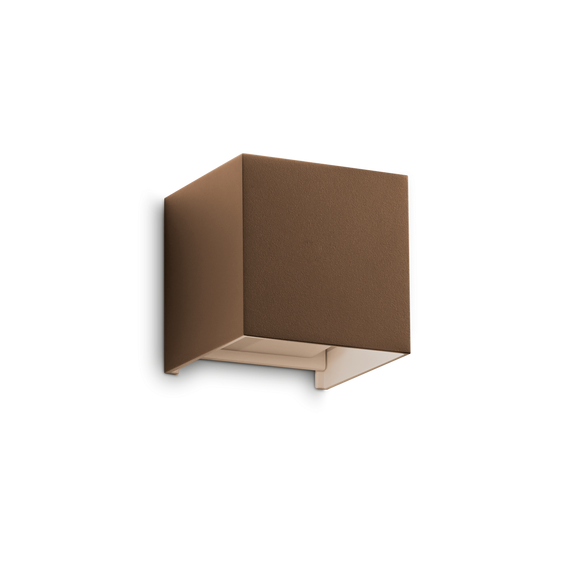 Oprawa Ścienna Ideal Lux Atom Ap D10 Coffee 313443