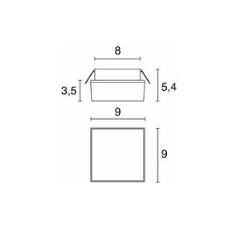 Kinkiet, Lampa łazienkowa IP44 Krystal 511A-L0103H-29 Novolux Exo