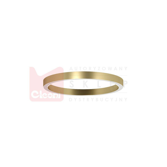 Cleoni Alfredo Plafon 1408/GH/LA/W/SP/PK89 962 LED Złoty 100 cm