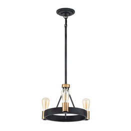 Elstead Lighting Silas Zwis QN-SILAS-3P-DZ