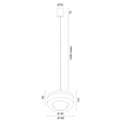 Lampa Wisząca Argon Tevo 8817