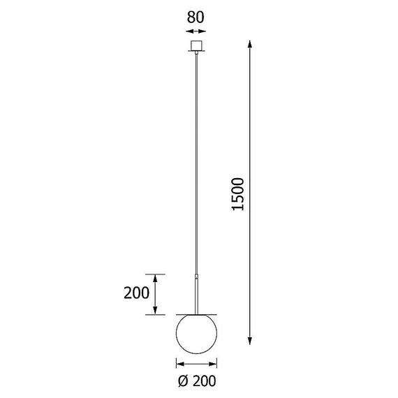 Lampa wisząca Cleoni DM101/D/QW/196 Cotton