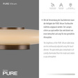 Zuma Line Pure Vitrum 003902-030751 Lampka Biurkowa