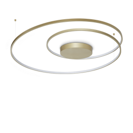 Lampa Sufitowa Ideal Lux Oz Pl D100 On-off Ottone 3000k 365022