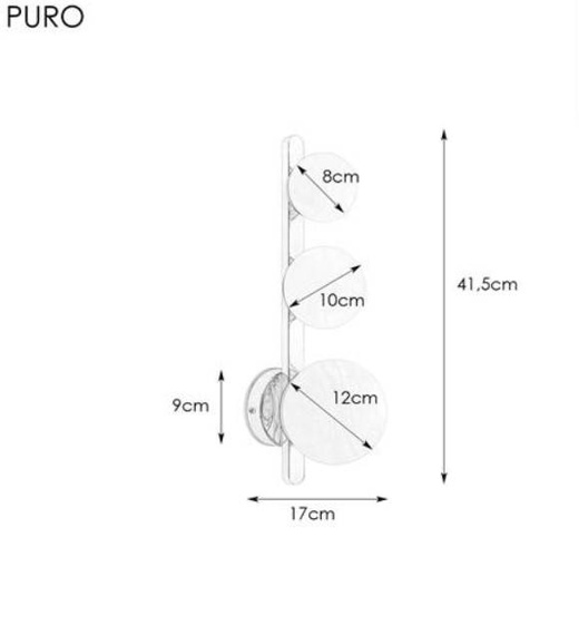 Lampa ścienna Markslojd Puro 108349