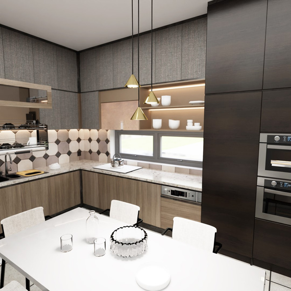 Lampa Wisząca Emibig Elit 3 Premium Gold (1329/3PREM)