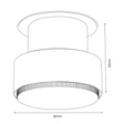 Lampa sufitowa Bros Line Etna 1265