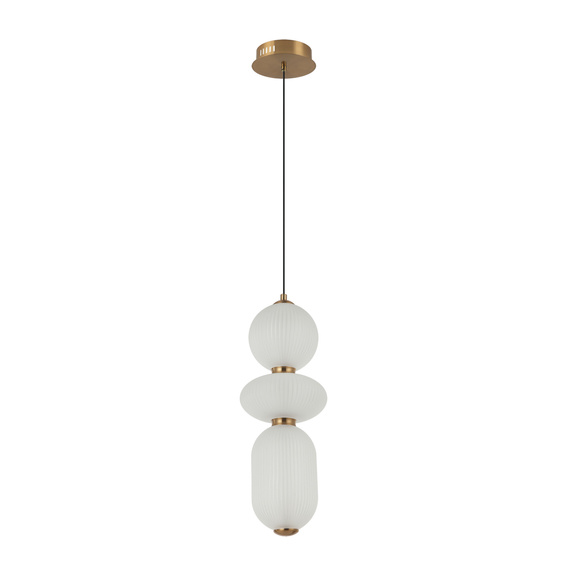 Żyrandol Italux Nico Pnd-8545-3-Ab-Wh