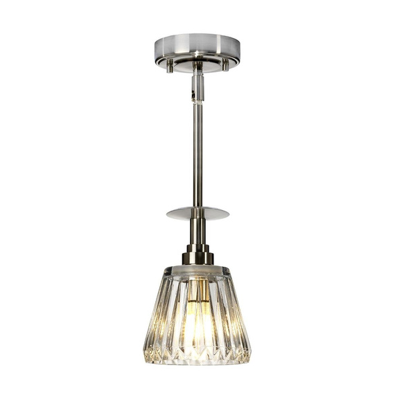 Lampa wisząca Elstead Lighting Agatha BATH-AGATHA1P-BN