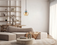 Lampa Wisząca Italux Fanda Pnd-31882-1-Gd-Amb