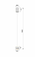 Lampa Wisząca Aviano Quiberon 6039-108
