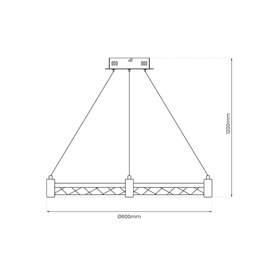 Lampa wisząca Milagro Elegance ML0996