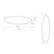 Nowodvorski Circolo Led M 11402 Plafon