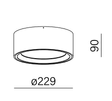 AQform Midi Ring biały 47020-M930-D9-00-13 Plafon