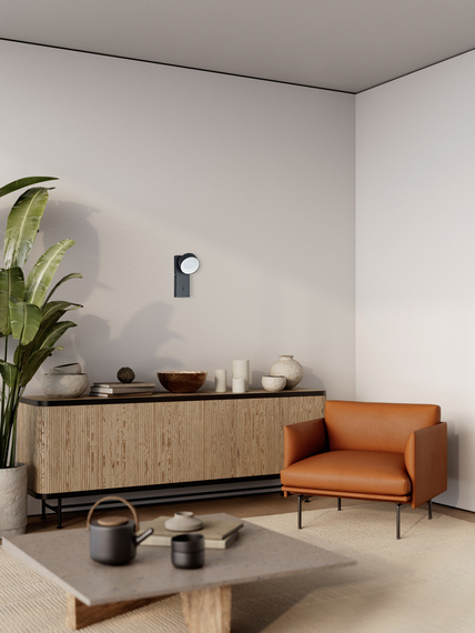 Lampa Ścienna Italux Fonten Wl-47380-1-Bk