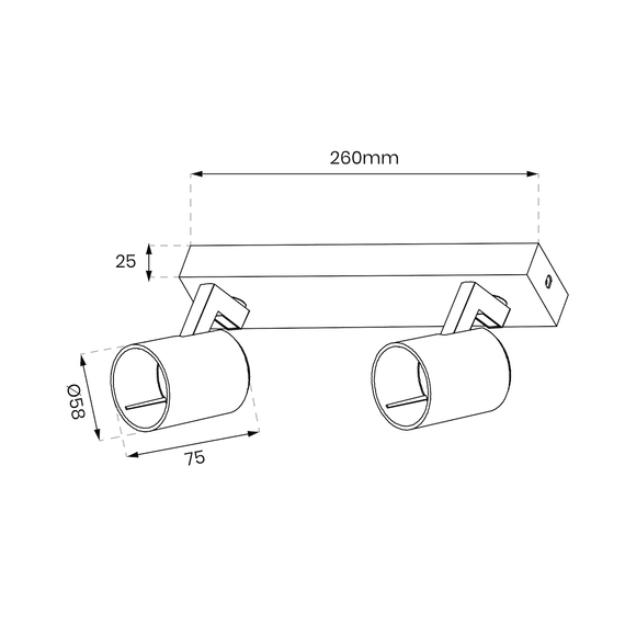Milagro Volf ML0680 Plafon