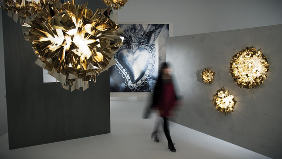 Lampa wisząca Slamp Veli Large Gold