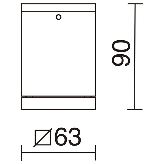 Spot zewnętrzny Novolux Mounted 555E-G21X1A-01