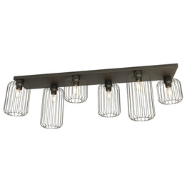 Lampa Sufitowa Emibig Barn 6 Bl (1367/6)