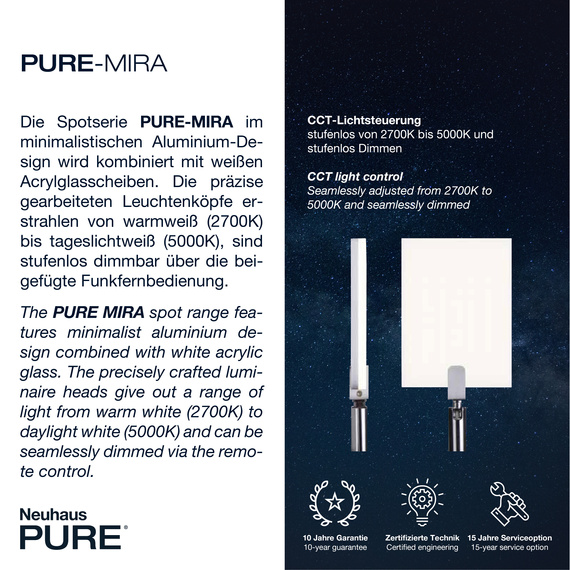 Lampa Sufitowa Zuma Line Pure-mira 003902-031710