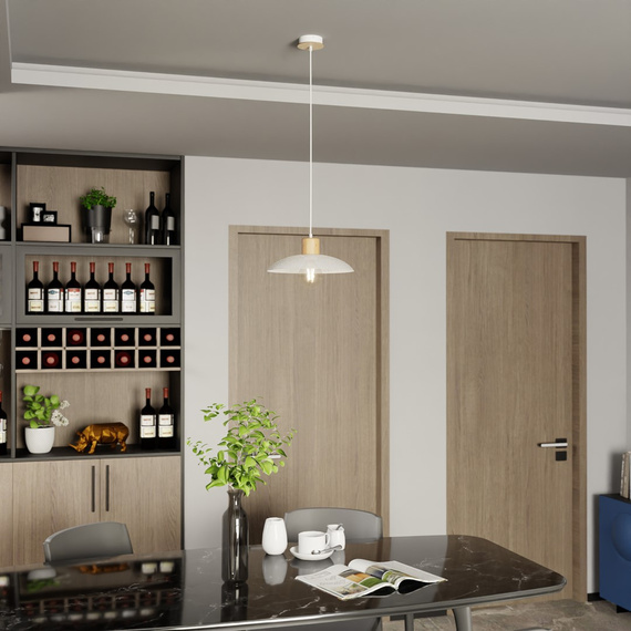 Żyrandol Emibig Kobe 1 White (1319/1)