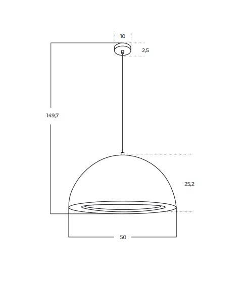 Lampa Wisząca Azzardo Rene Coffee AZ5901