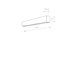 Oprawa Ścienna Nowodvorski Straight Wall Led S 7568