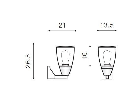 Czarny Kinkiet Azzardo Rasmus AZ4482
