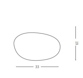 Lampa stojąca Ideal Lux Sasso PT1 D30