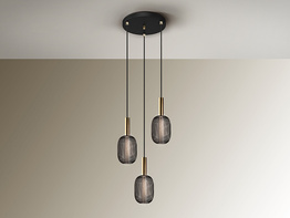 Lampa wisząca 413657 Schuller Micron Dimmable