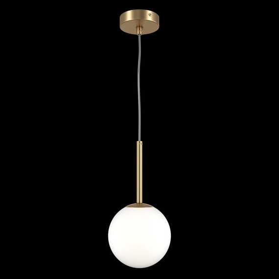 Wisząca lampa Basic form złoty (MOD321PL-01G1) - Maytoni