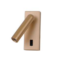 Italux Lampa ścienna Nova WL-46376-1-GD