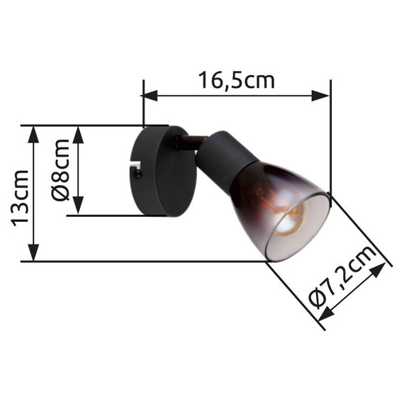 Kinkiet Globo Lighting Satella 54312-1