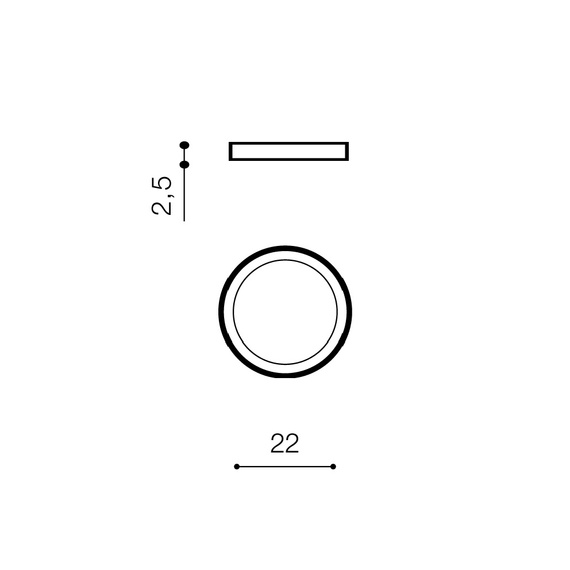 Plafon Azzardo Malta AZ4238