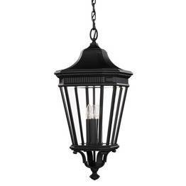 Lampa wisząca Elstead Lighting Cotswold Lane FE/COTSLN8/L BK