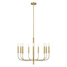 Lampa wisząca Elstead Limited Brianna 9 mosiądz