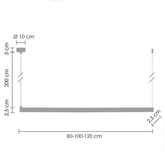 Lampa Wisząca Tytan ST-8960-L100 Step Into Design