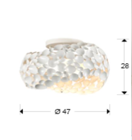 Lampa sufitowa Schuller Narisa 266847 biała