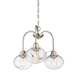 Lampa Wisząca Elstead Lighting Trilogy QZ-TRILOGY3-BN Nikiel